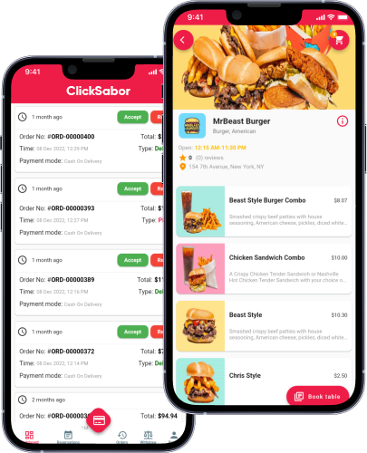 mockup do aplicativo